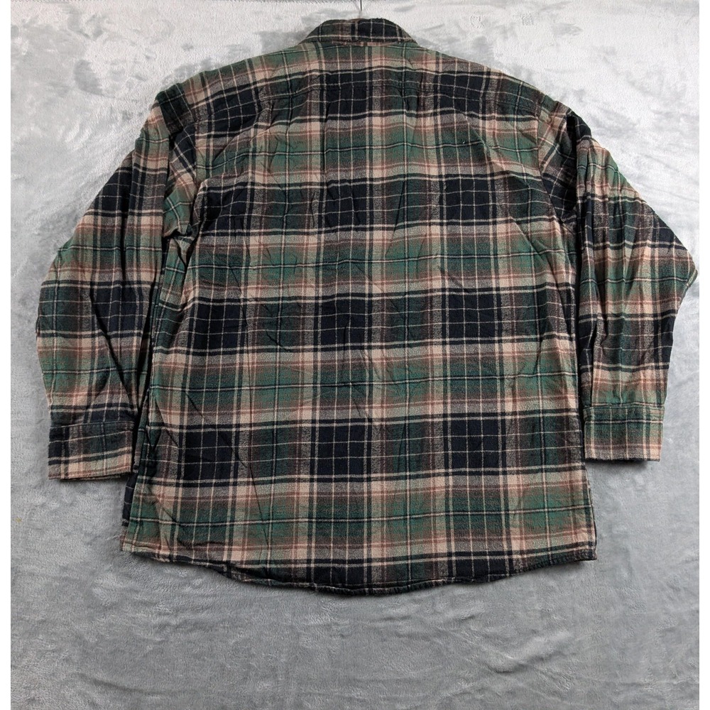 The Vermont Flannel Co Shirt Mens XL Multicolor Plaid Long Sleeve Button Up READ - Picture 12 of 12